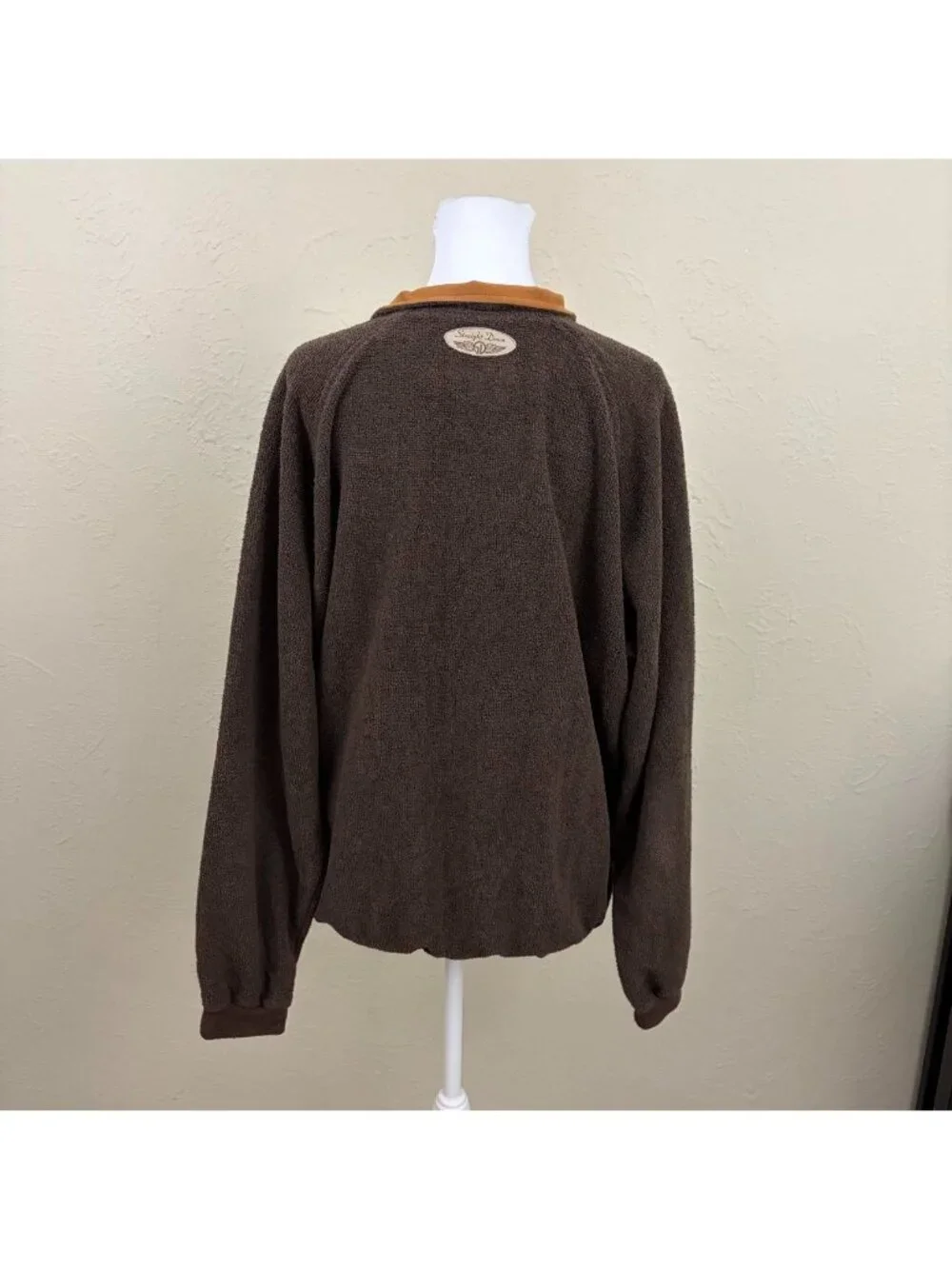 90s brown indie skater grunge sweatshirt